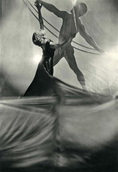 CECIL BEATON (English) Original vintage photogravu: Cecil Beaton (English, 1904 - 1980). "Wandering". Original vintage photogravure. c1935. Printed 1935. 9 3/4 x 6 7/8 in. (248 x 175 mm). [23903]