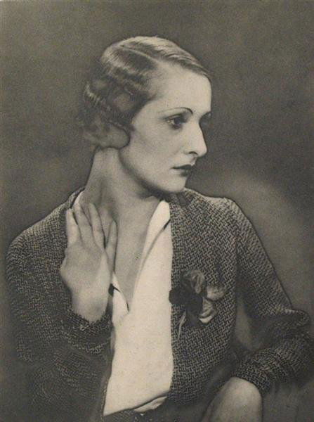 MAN RAY (American) Original vintage photogravure: Man Ray (American, 1890 - 1976). "Fabric [descriptive title]". Original vintage photogravure. c1931. Printed 1931. 8 7/8 x 6 3/4 in. (225 x 171 mm). Image copyright © ADAGP/BNF - Artists Rights Socie