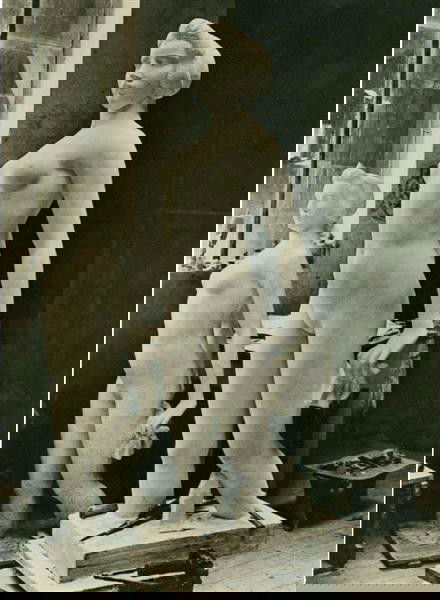 BRASSAI [GYULA HALASZ] (Hungarian/French) Original: Brassai [Gyula Halasz] (Hungarian/French, 1899-1984). "L'Ile de France". Original vintage photogravure. 1938. Printed 1938. Maillol's sculptures. 8 13/16 x 6 7/16 in. (224 x 164 mm). [24865]