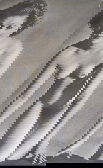 BRASSAI [GYULA HALASZ] (Hungarian/French) Original: Brassai [Gyula Halasz] (Hungarian/French, 1899-1984). "Nue". Original vintage photogravure. c1936. Printed 1938. 11 3/16 x 8 7/8 in. (284 x 225 mm). [23550]