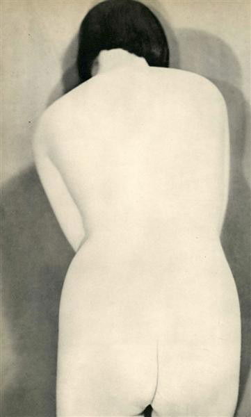 MAN RAY (American) Original vintage photogravure: Man Ray (American, 1890 - 1976). "Femme Nue [descriptive title]". Original vintage photogravure. 1927. Printed 1937. Fine condition. Image copyright © 2006 ADAGP/Man Ray Trust - Artists Rights Societ