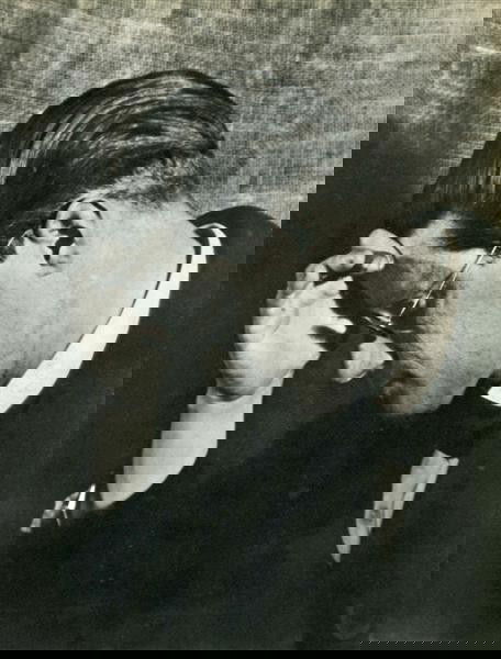 MAN RAY (American) Original vintage photogravure: Man Ray (American, 1890 - 1976). "James Joyce". Original vintage photogravure. 1922. Printed 1934. See: www.manraytrust.com, pg.4. Image copyright © ADAGP/BNF - Artists Rights Society (ARS), New York