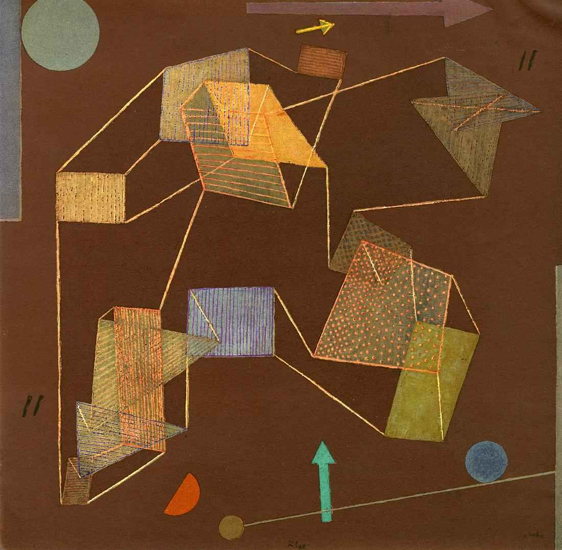 PAUL KLEE - Auftrieb - Original color lithograph (1 of 2)