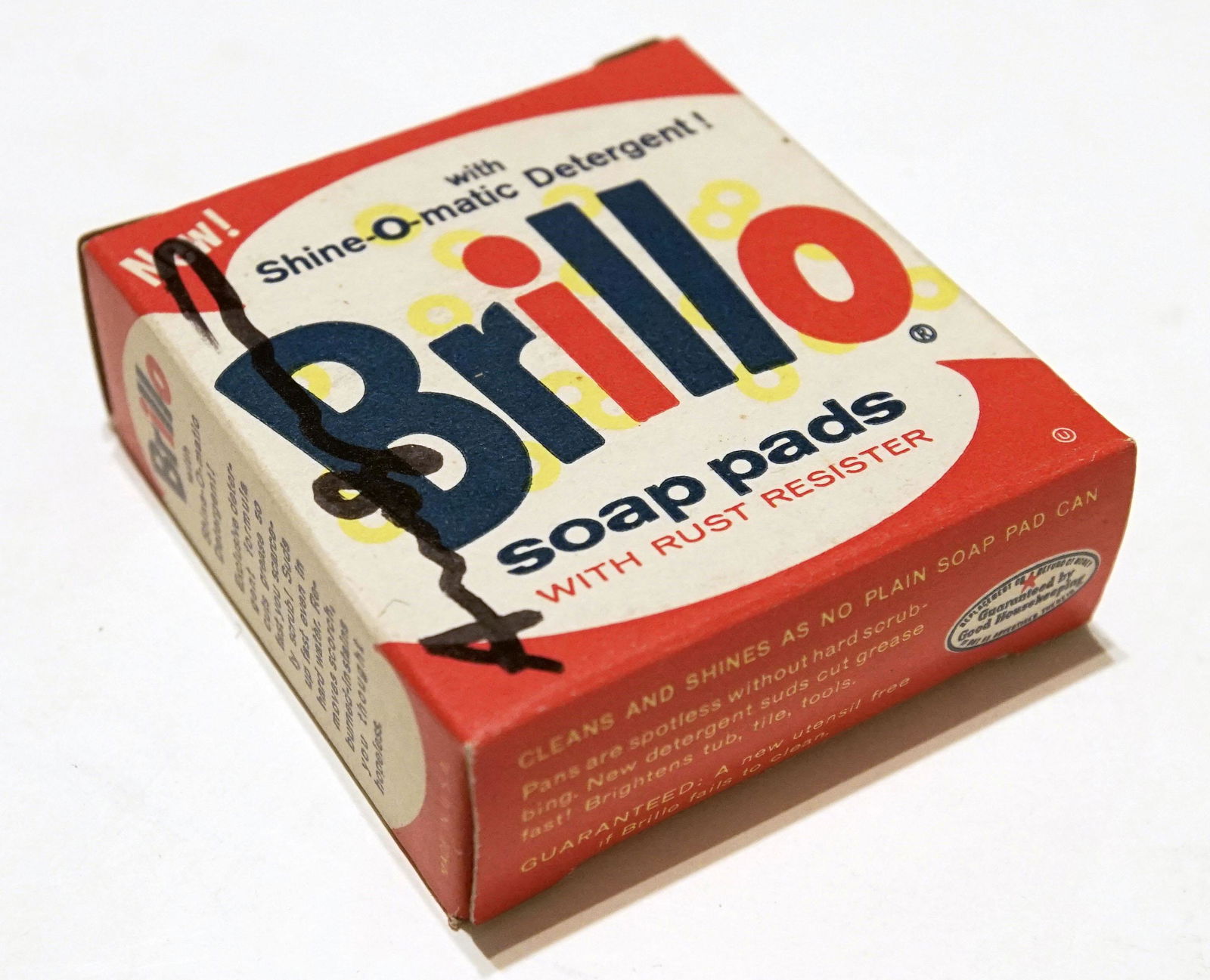 ANDY WARHOL - Brillo Box #2 - Color inks on stiff paperboard (1 of 7)