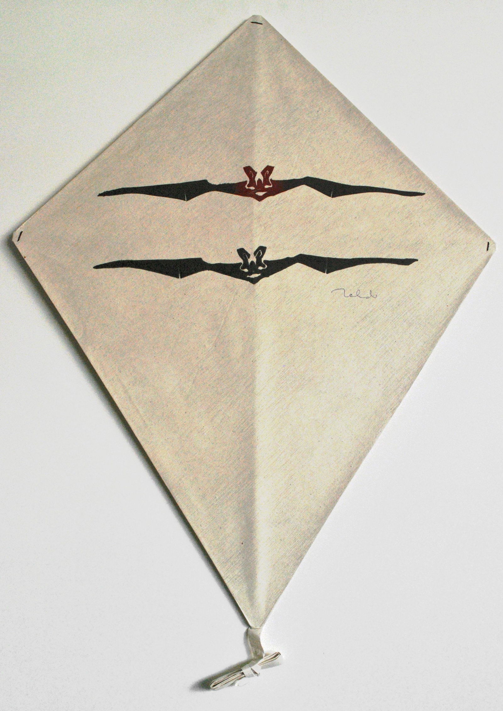 FRANCISCO TOLEDO - Los Murcielagos - Color stencil cut (1 of 3)