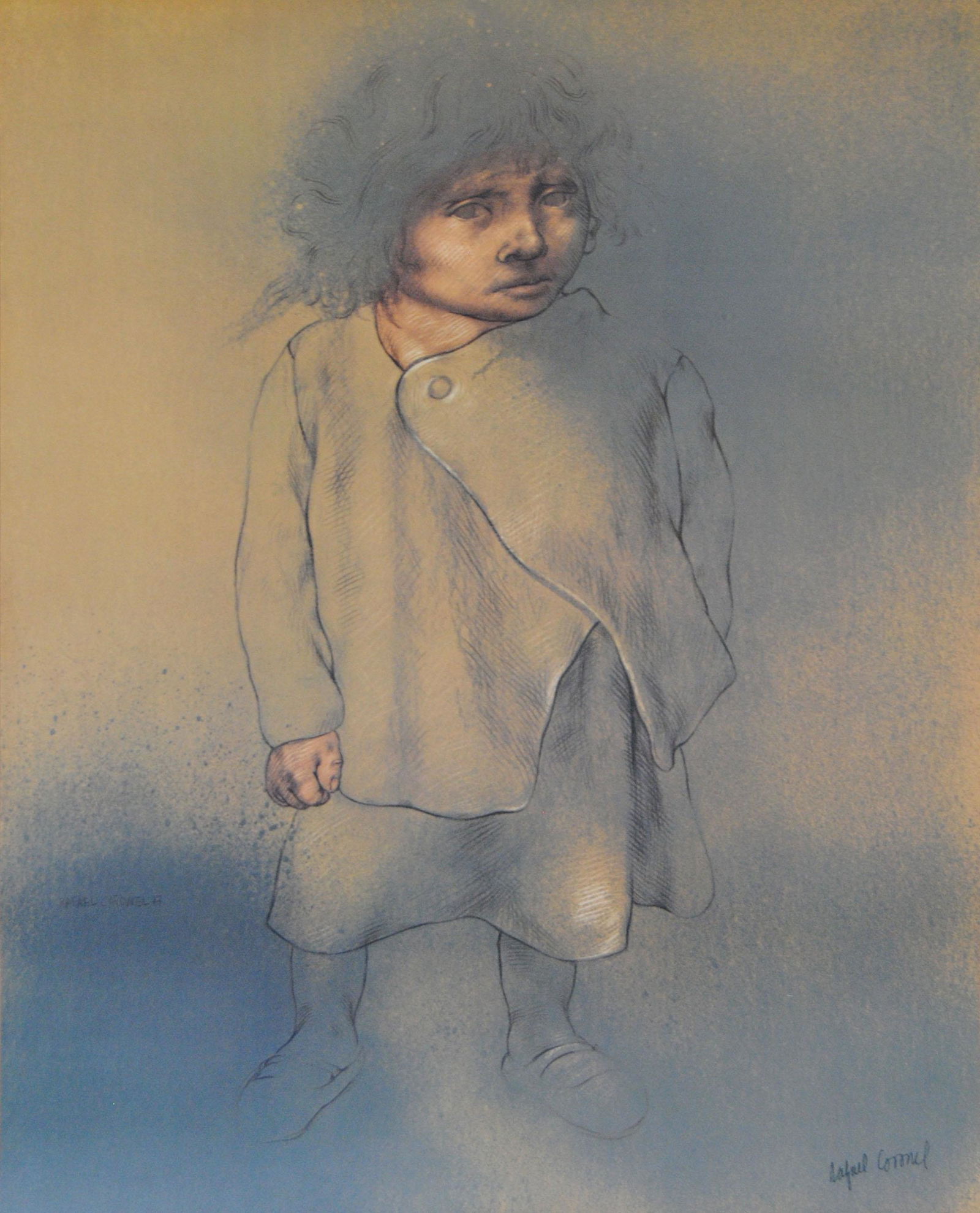 RAFAEL CORONEL - Niño Frans Hals - Color offset lithograph: Artist: Rafael Coronel (Mexican, 1931-2019). Title: "Niño Frans Hals". Medium: Color offset lithograph. Date: Printed 1978. Dimensions: Overall size: 24 3/4 x 18 7/8 in. (629 x 479 mm).