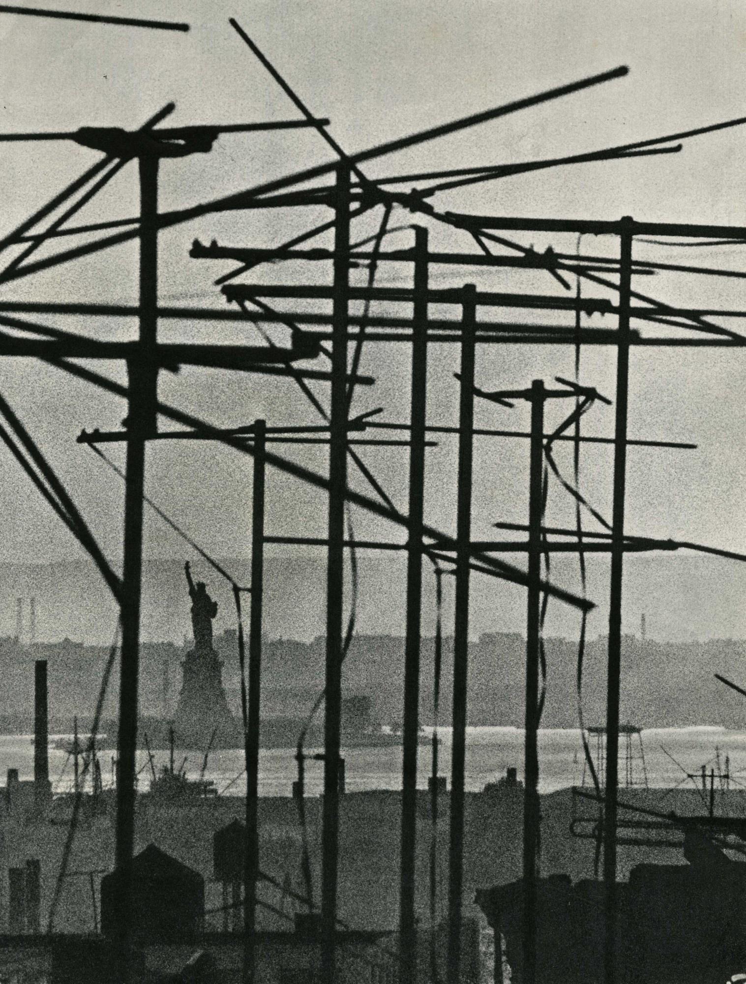 BRUCE DAVIDSON - Liberty Entwined - Original vintage photogravure: Artist: Bruce Davidson (American, b.1933). Title: "Liberty Entwined". Medium: Original vintage photogravure. Date: Composed c1967. Printed 1969. Dimensions: Image size: 13 x 10 1/8 in. (330 x