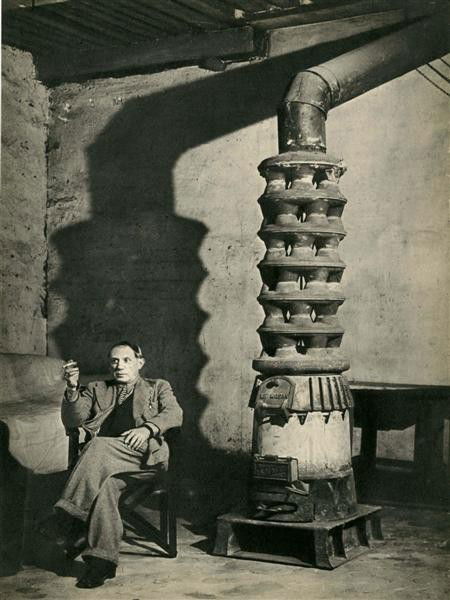 BRASSAI [GYULA HALASZ] - Original vintage photogra: Brassai [Gyula Halasz] (Hungarian/French, 1899-1984). "Pablo Picasso". Original vintage photogravure. c1948. Printed 1948. 11 x 8 3/16 in. (279 x 208 mm). [24890]