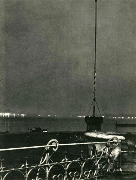 HERBERT LIST - Original vintage photogravure: Herbert List (German, 1903-1974). "Gelander". Original vintage photogravure. c1935. Printed 1935. 11 11/16 x 9 in. (297 x 229 mm). [23902]