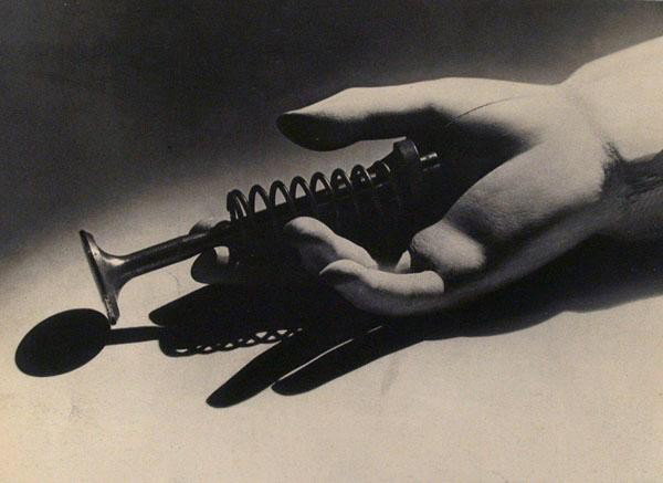 MAN RAY - Original vintage photogravure: Man Ray (American, 1890 - 1976). "Composition [piston]". Original vintage photogravure. 1931. Printed 1931. Image copyright © ADAGP/BNF - Artists Rights Society (ARS), New York / ADAGP, Paris. 6 1/2 