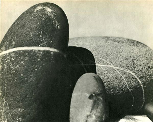 MAN RAY - Original vintage photogravure: Man Ray (American, 1890 - 1976). "Pebbles". Original vintage photogravure. 1933. Printed 1934. See: www.manraytrust.com, pg.31. Image copyright © ADAGP/BNF - Artists Rights Society (ARS), New York /
