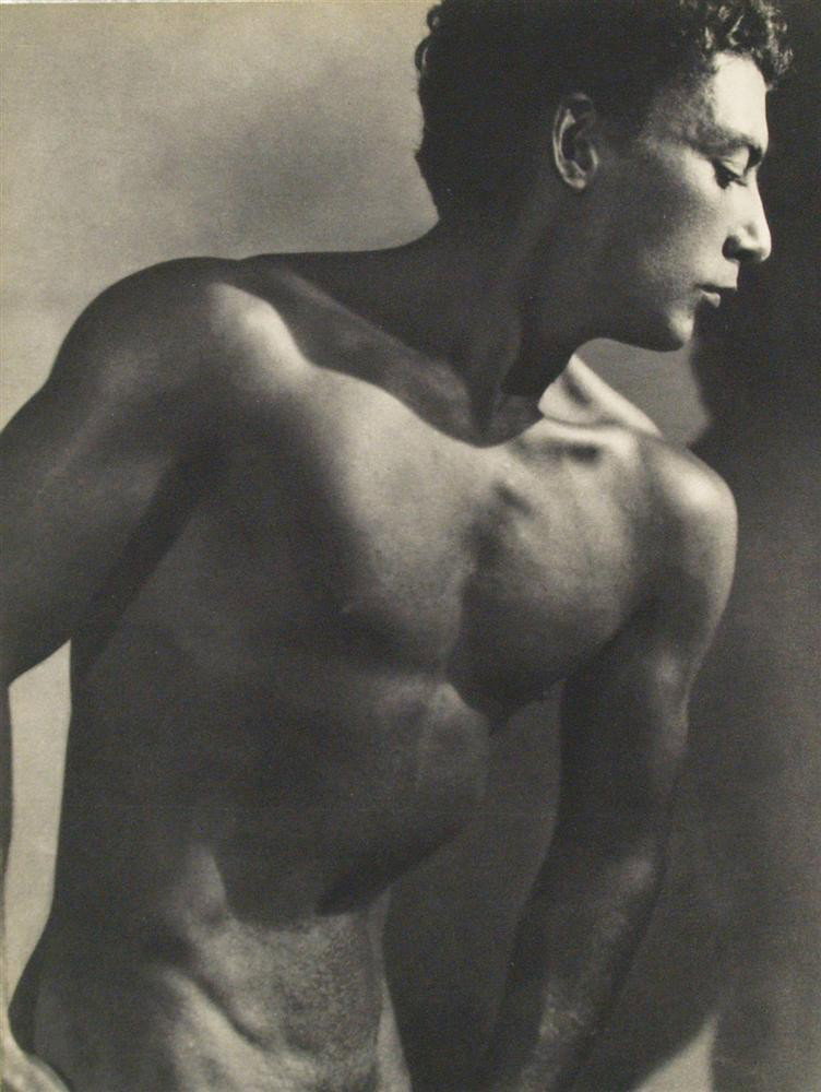 ARAM ALBAN - Original vintage photogravure: Aram Alban (Armenian/Turkish, 1883-1961). "Homme". Original vintage photogravure. c1935. Printed 1935. Image size: 11 5/16 x 8 3/4 in. (287 x 222 mm). [22619]
