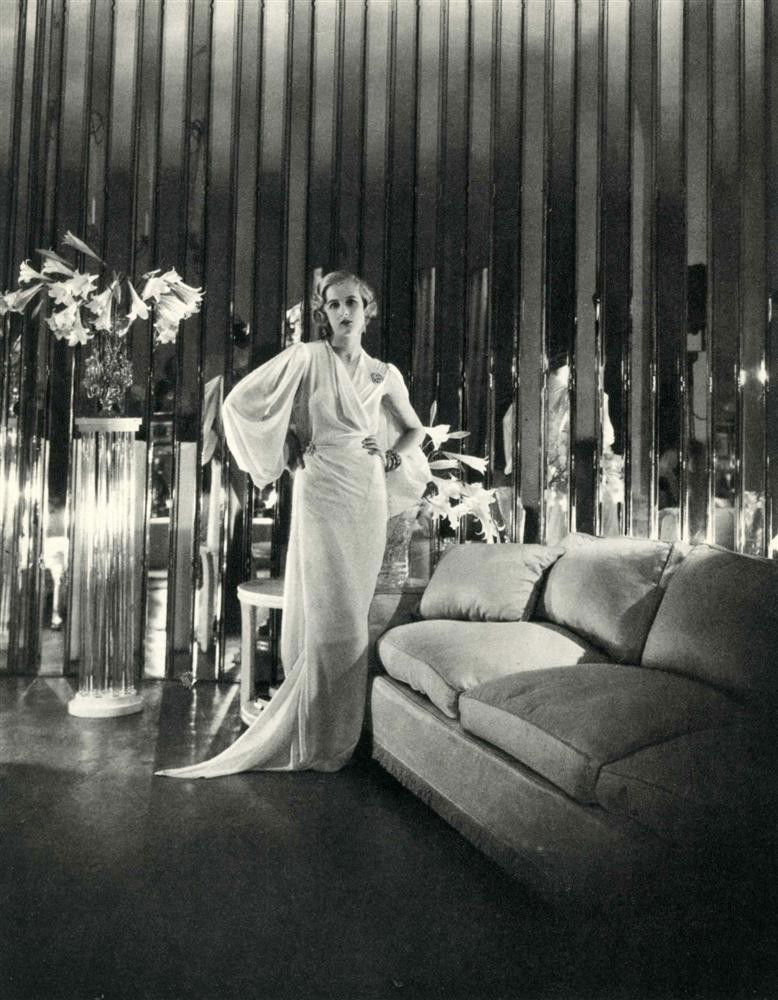 CECIL BEATON - Original vintage photogravure: Cecil Beaton (English, 1904 - 1980). "Portrait #042". Original vintage photogravure. c1933. Printed 1933. Image size: 8 7/8 x 7 in. (225 x 178 mm). [23934]