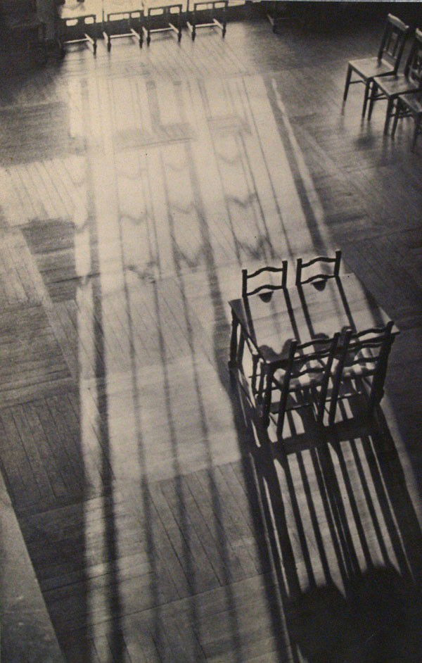 ANDRE KERTESZ - Original vintage photogravure: Andre Kertesz (Hungarian/American, 1894-1985). "Chaises". Original vintage photogravure. 1931. Printed 1931. Image size: 11 3/4 x 7 1/2 in. (298 x 190 mm). [22871]