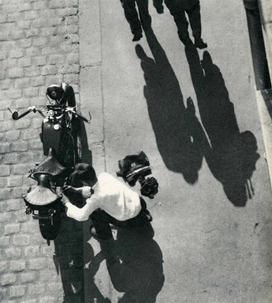 ANDRE KERTESZ - Original vintage photogravure: Andre Kertesz (Hungarian/American, 1894-1985). "Les Ombres". Original vintage photogravure. c1935. Printed 1935. Image size: 7 1/2 x 7 in. (190 x 178 mm). [23830]