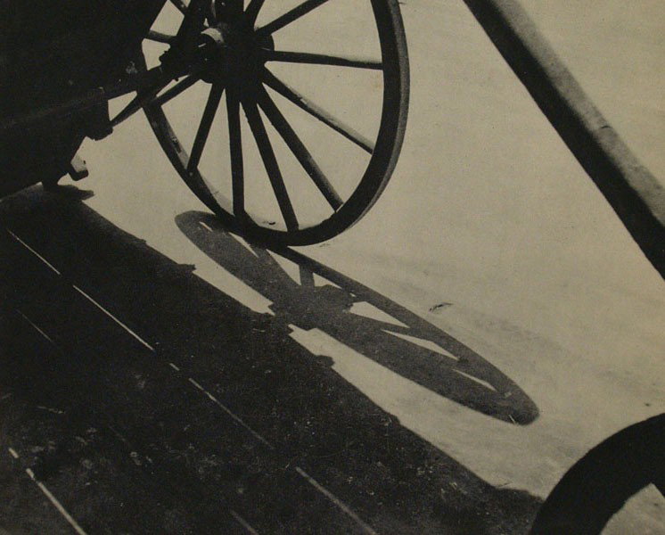 ANDRE KERTESZ - Original vintage photogravure: Andre Kertesz (Hungarian/American, 1894-1985). "Roue". Original vintage photogravure. 1931. Printed 1931. Image size: 7 3/8 x 9 1/8 in. (187 x 232 mm). [22865]