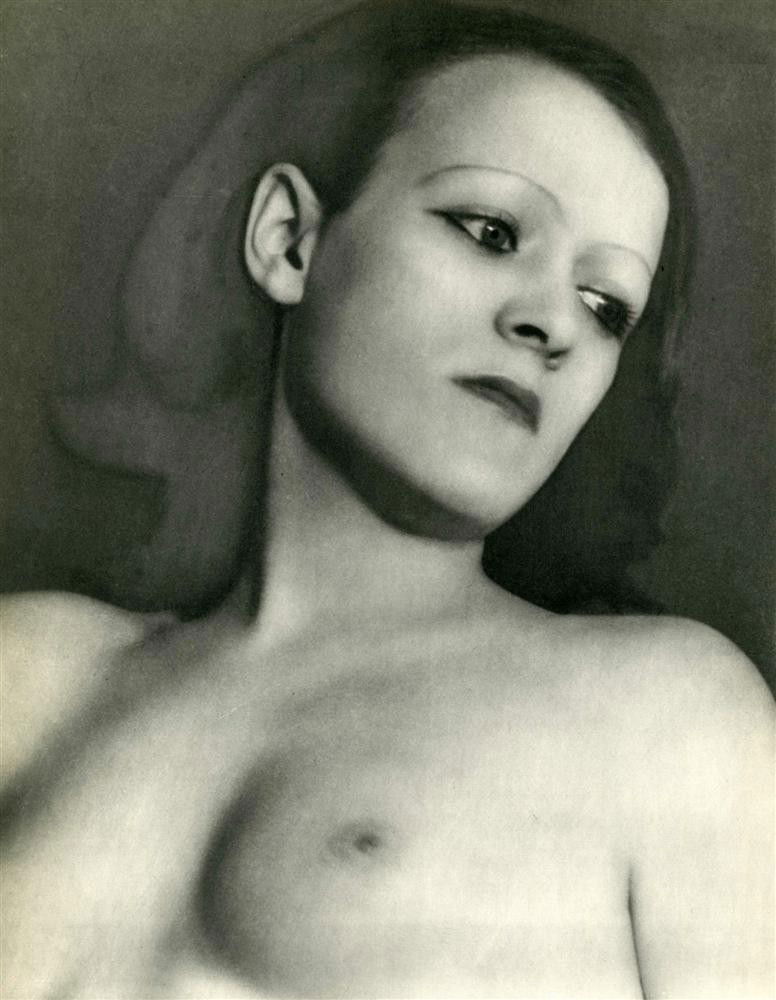 MAN RAY - Original vintage photogravure: Man Ray (American, 1890 - 1976). "Femme Nue Solarisation [descriptive title]". Original vintage photogravure. c1933. Printed 1934. Image copyright © ADAGP/BNF - Artists Rights Society (ARS), New York