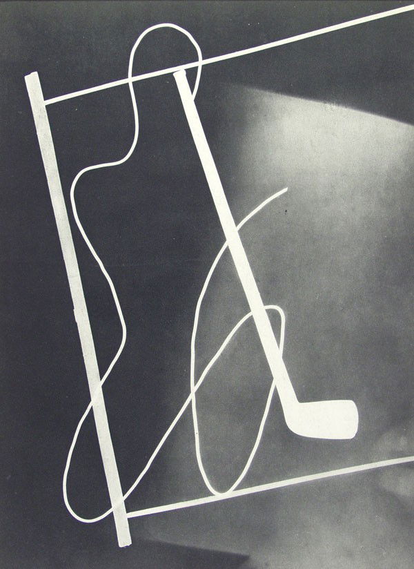 MAN RAY - Original vintage photogravure: Man Ray (American, 1890 - 1976). "Rayograph - Pipe". Original vintage photogravure. 1928. Printed 1934. Image copyright © ADAGP/BNF - Artists Rights Society (ARS), New York / ADAGP, Paris. Image size