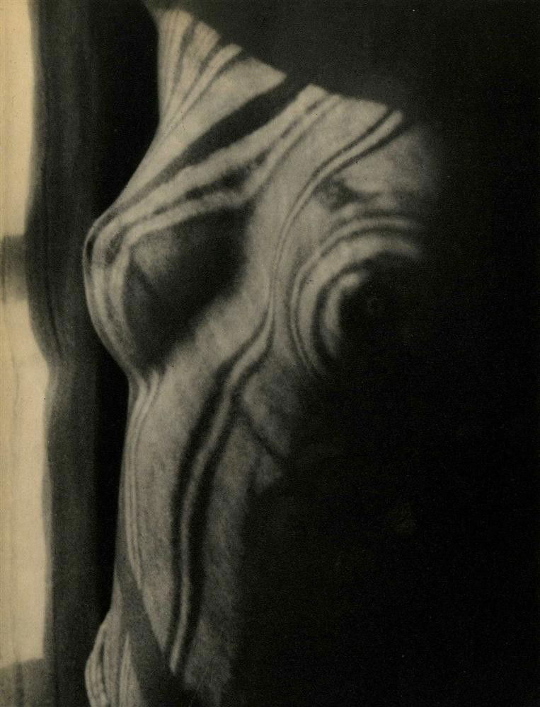 MAN RAY - Original vintage photogravure: Man Ray (American, 1890 - 1976). "Torso (Return to Reason) [variant]". Original vintage photogravure. 1923. Printed 1937. Fine condition. A variant of the full-size negative. Image copyright © 2006 A