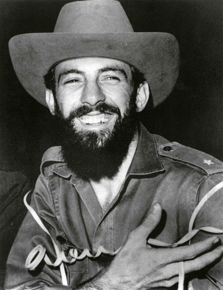 PERFECTO ROMERO - Photolithotype: Perfecto Romero (Cuban, b.1936). "Camilo Cienfuegos, Sonrisa". Photolithotype. 1959. Printed later. Image size: 14 1/8 x 10 11/16 in. (359 x 271 mm). [24071]