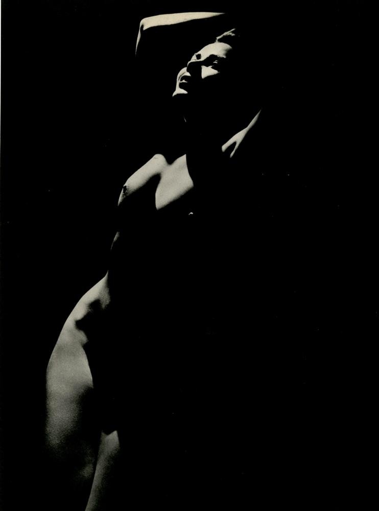 GEORGE HURRELL - Original vintage photogravure: George Hurrell (American, 1904 - 1992). "Hollywood Chiaroscuro". Original vintage photogravure. c1938. Printed 1939. Very good condition. Image size: 11 1/8 x 8 3/16 in. (283 x 208 mm). Starting bid $