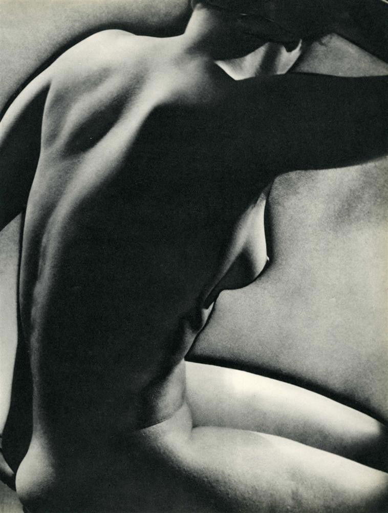 MAN RAY - Original vintage photogravure: Man Ray (American, 1890 - 1976). "Femme Nu [solarization] [descriptive title]". Original vintage photogravure. 1930. Printed 1935. Fine condition. See: www.manraytrust.com, pg.24. Image copyright © 2