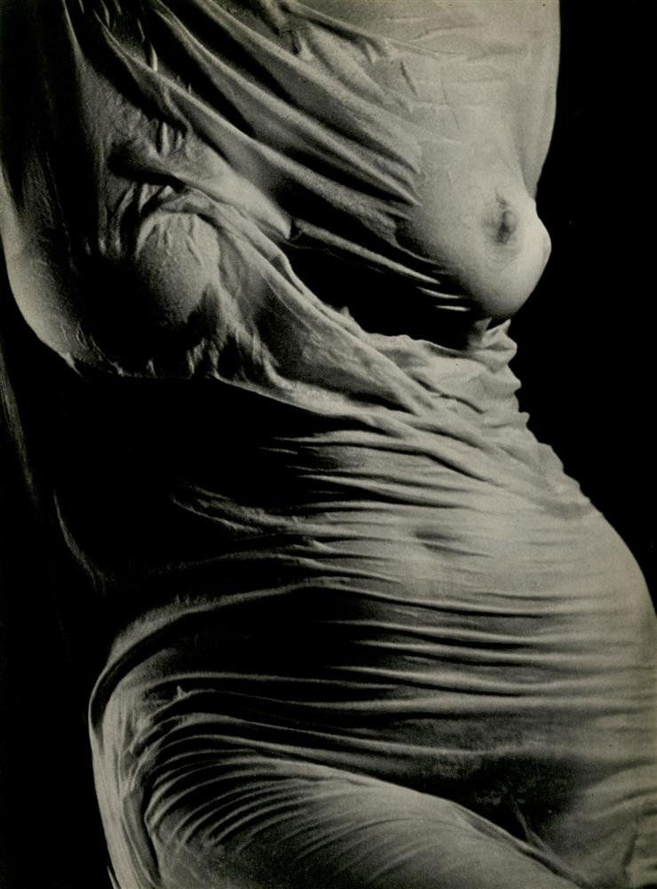 RUTH BERNHARD - Original vintage photogravure: Ruth Bernhard (American, 1905-2006). "Torso". Original vintage photogravure. c1938. Printed 1939. Very good condition. Image size: 11 1/8 x 8 1/4 in. (283 x 210 mm). [26149] {R100}