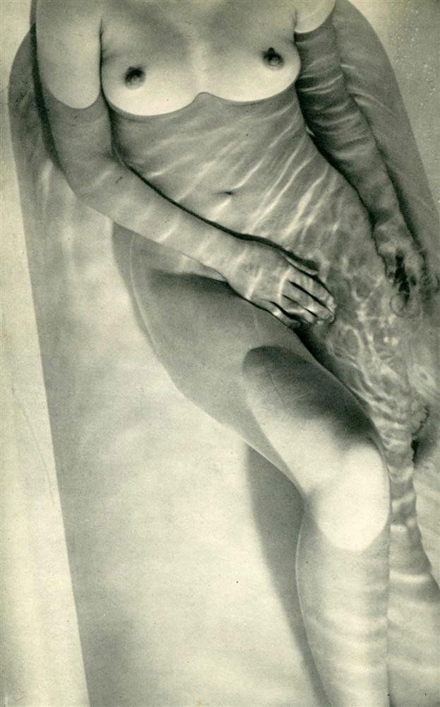 BRASSAI [GYULA HALASZ] - Original vintage photogra: Brassai [Gyula Halasz] (Hungarian/French, 1899-1984). "Le Nu Realiste #6". Original vintage photogravure. c1949. Printed 1949. Image size: 9 3/4 x 6 1/4 in. (248 x 159 mm). [23795] {R100}