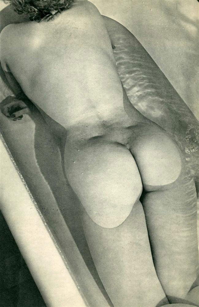 BRASSAI [GYULA HALASZ] - Original vintage photogra: Brassai [Gyula Halasz] (Hungarian/French, 1899-1984). "Le Nu Realiste #7". Original vintage photogravure. c1949. Printed 1949. Image size: 9 3/4 x 6 3/8 in. (248 x 162 mm). [23794] {R100}