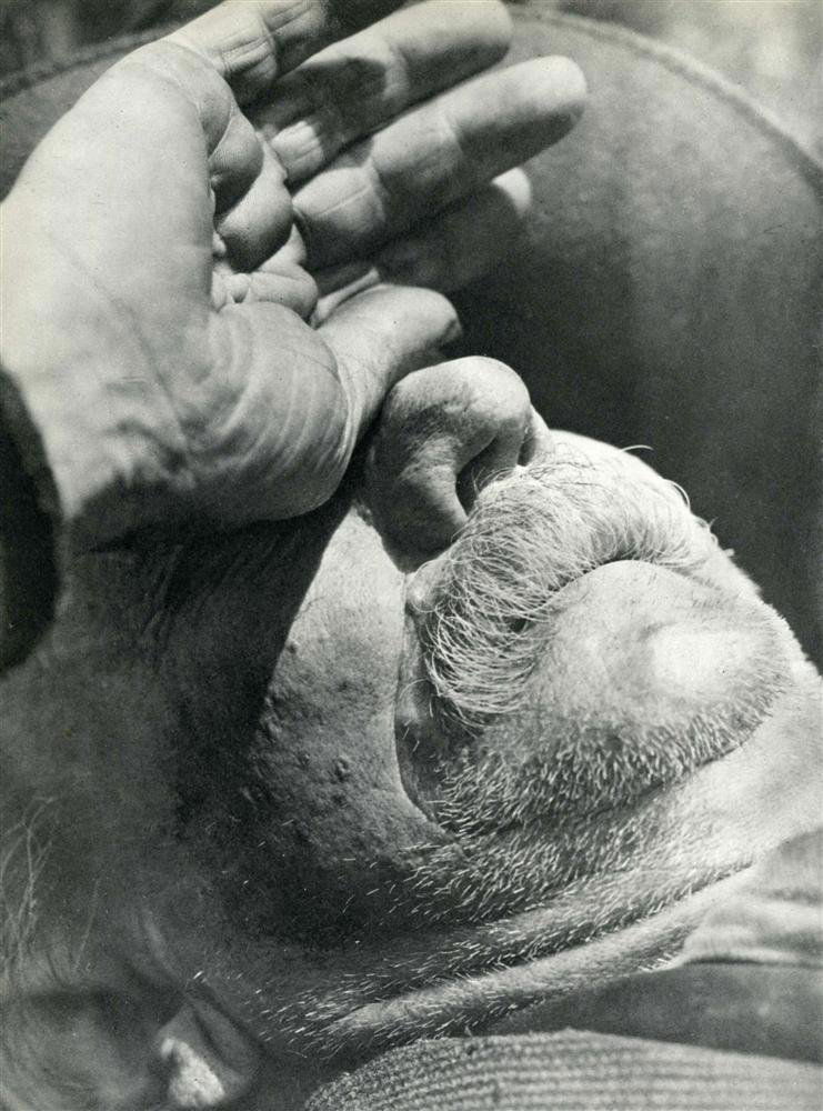 EDMUND KESTING - Original vintage photogravure: Edmund Kesting (German, 1892-1970). "Portrait #48". Original vintage photogravure. c1932. Printed 1932. Image size: 10 1/8 x 7 11/16 in. (257 x 195 mm). [24329] {R100}