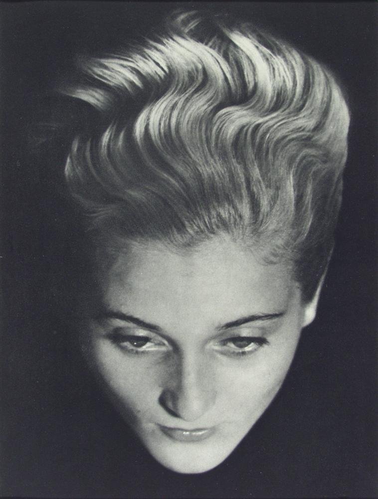 MAN RAY - Original vintage photogravure: Man Ray (American, 1890 - 1976). "Mrs. Rowell". Original vintage photogravure. 1930. Printed 1934. See: www.manraytrust.com, pg.22. Image copyright © ADAGP/BNF - Artists Rights Society (ARS), New Yor