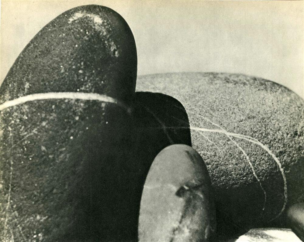 MAN RAY - Original vintage photogravure: Man Ray (American, 1890 - 1976). "Pebbles". Original vintage photogravure. 1933. Printed 1934. See: www.manraytrust.com, pg.31. Image copyright © ADAGP/BNF - Artists Rights Society (ARS), New York / 