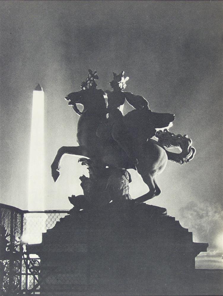 MAN RAY - Original vintage photogravure: Man Ray (American, 1890 - 1976). "Place de la Concorde". Original vintage photogravure. 1926. Printed 1934. See: www.manraytrust.com, pg.16. Image copyright © 2006 ADAGP/Man Ray Trust - Artists Right