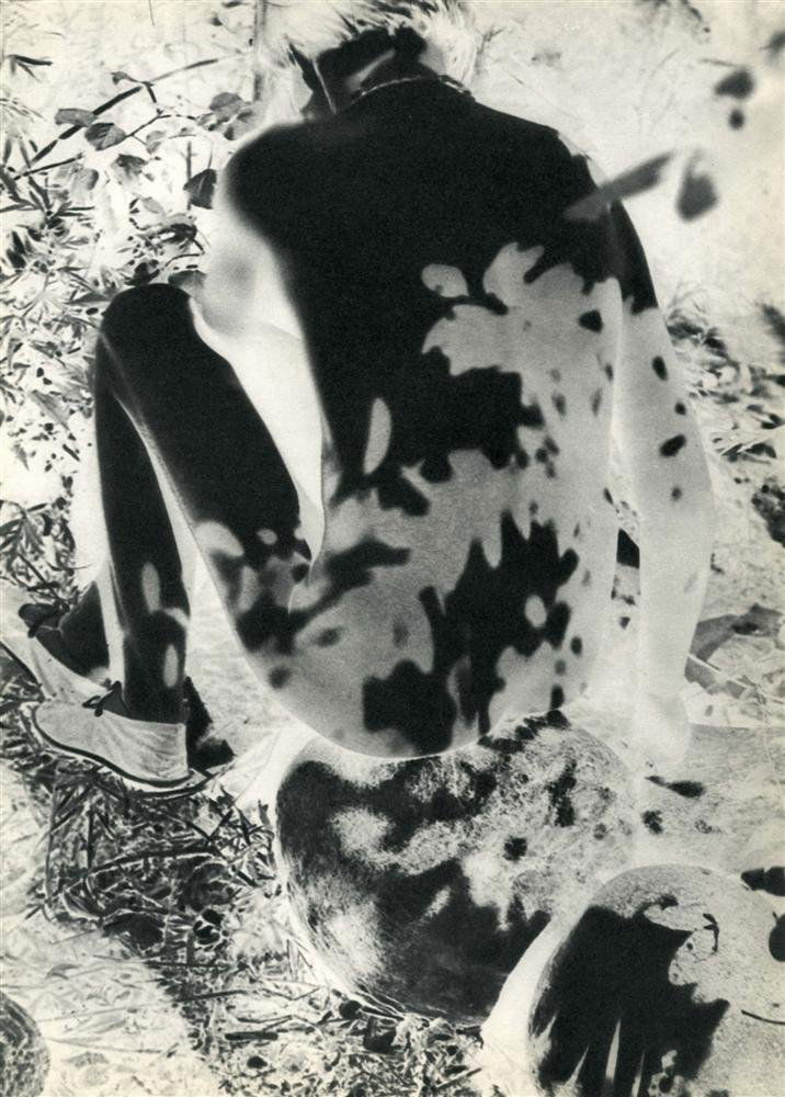 LASZLO MOHOLY-NAGY - Original vintage photogravur: Laszlo Moholy-Nagy (Hungarian, 1895 - 1946). "Akt #61 (negatif)". Original vintage photogravure. c1935. Printed 1935. Image size: 12 5/16 x 8 3/4 in. (313 x 222 mm). [22649] {R100}