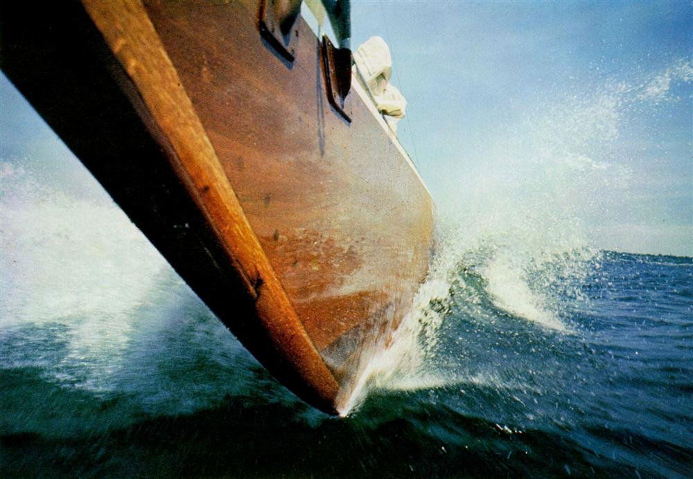 GEORGE SILK - Original vintage color photogravure: George Silk (New Zealander/American, 1916-2004). "Hull". Original vintage color photogravure. c1966. Printed 1969. Image size: 7 1/16 x 10 1/8 in. (179 x 257 mm). [25428] {R100}