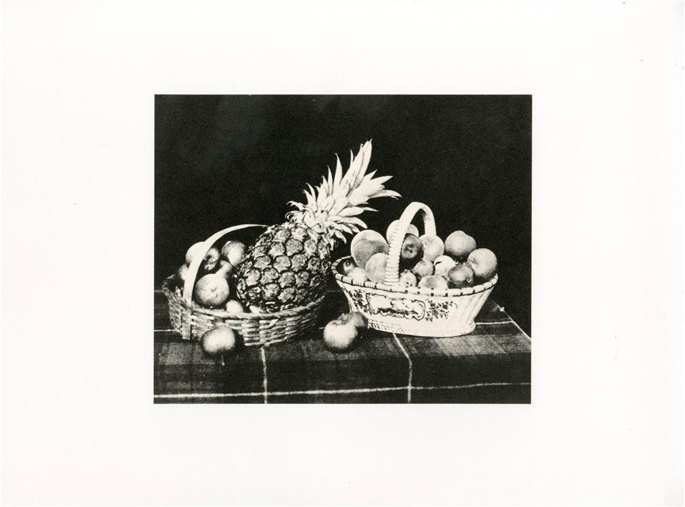 WILLIAM HENRY FOX TALBOT - Original photogravure: William Henry Fox Talbot (English, 1800-1877). "Still Life". Original photogravure. c1840s?. Printed later from the original photograph. Fine condition. Image size: 7 1/16 x 8 5/8 in. (179 x 219 mm).