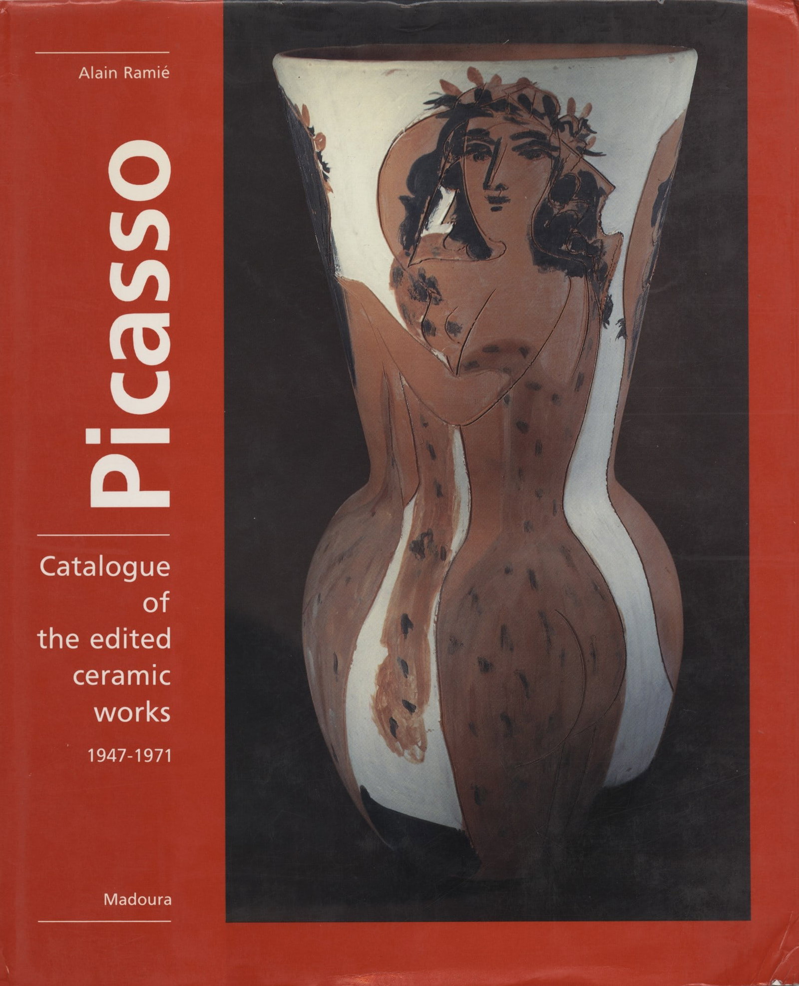 PABLO PICASSO & ALAIN RAMIE - Picasso: Catalogue of the Edited Ceramic Works, 1947-1971 - Book: Artist: Pablo Picasso & Alain Ramie (20th Century). Title: "Picasso: Catalogue of the Edited Ceramic Works, 1947-1971 [Alain Ramie, author]". Medium: Book (catalogue raisonne). Date: Composed 1988.
