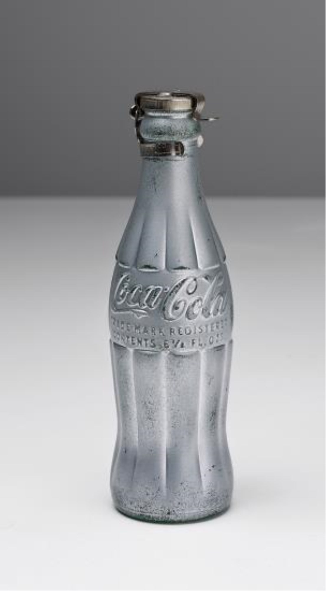 ANDY WARHOL - You're In - Spray paint on Coca-Cola bottle: Artist: Andy Warhol (American, 1928 - 1987). Title: "You're In [aka "Eau d'Andy"]". Medium: Spray paint on Coca-Cola bottle. Date: Composed 1967. Pricing: Starting Price: