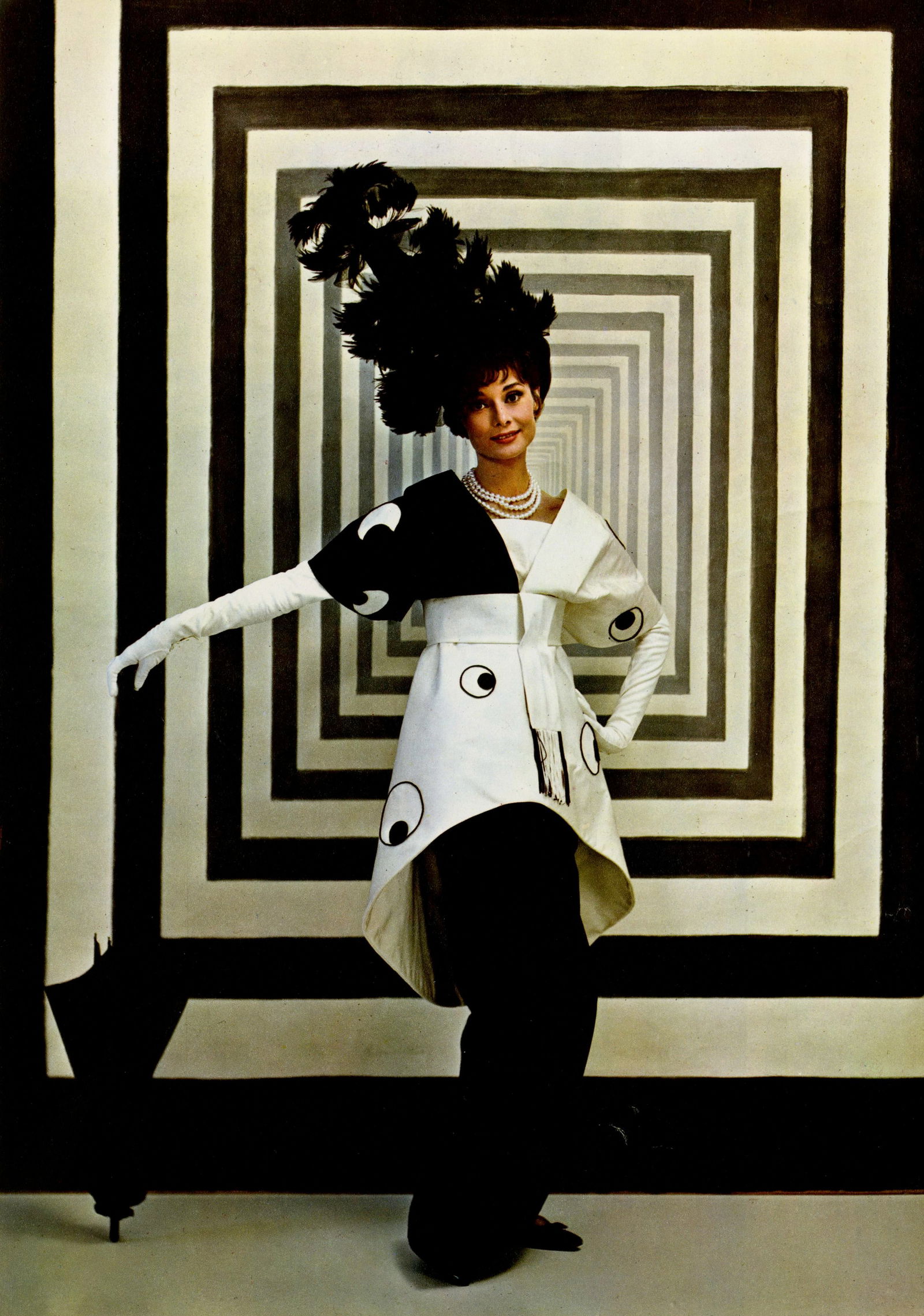 CECIL BEATON - Audrey Hepburn in 'My Fair Lady' #1 - Original vintage color photogravure: Artist: Cecil Beaton (English, 1904 - 1980). Title: "Audrey Hepburn in 'My Fair Lady' #1". Medium: Original vintage color photogravure. Date: Composed 1964. Printed 1968. Dimensions: Image si