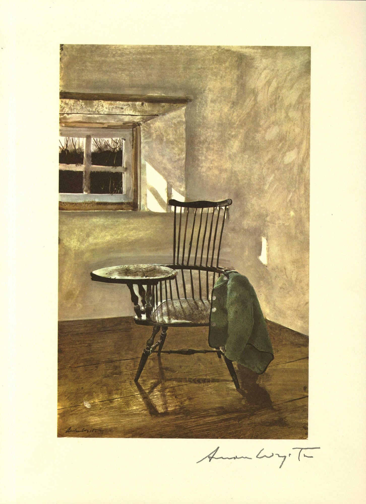 ANDREW WYETH - Early October - Color offset lithograph (1 of 1)