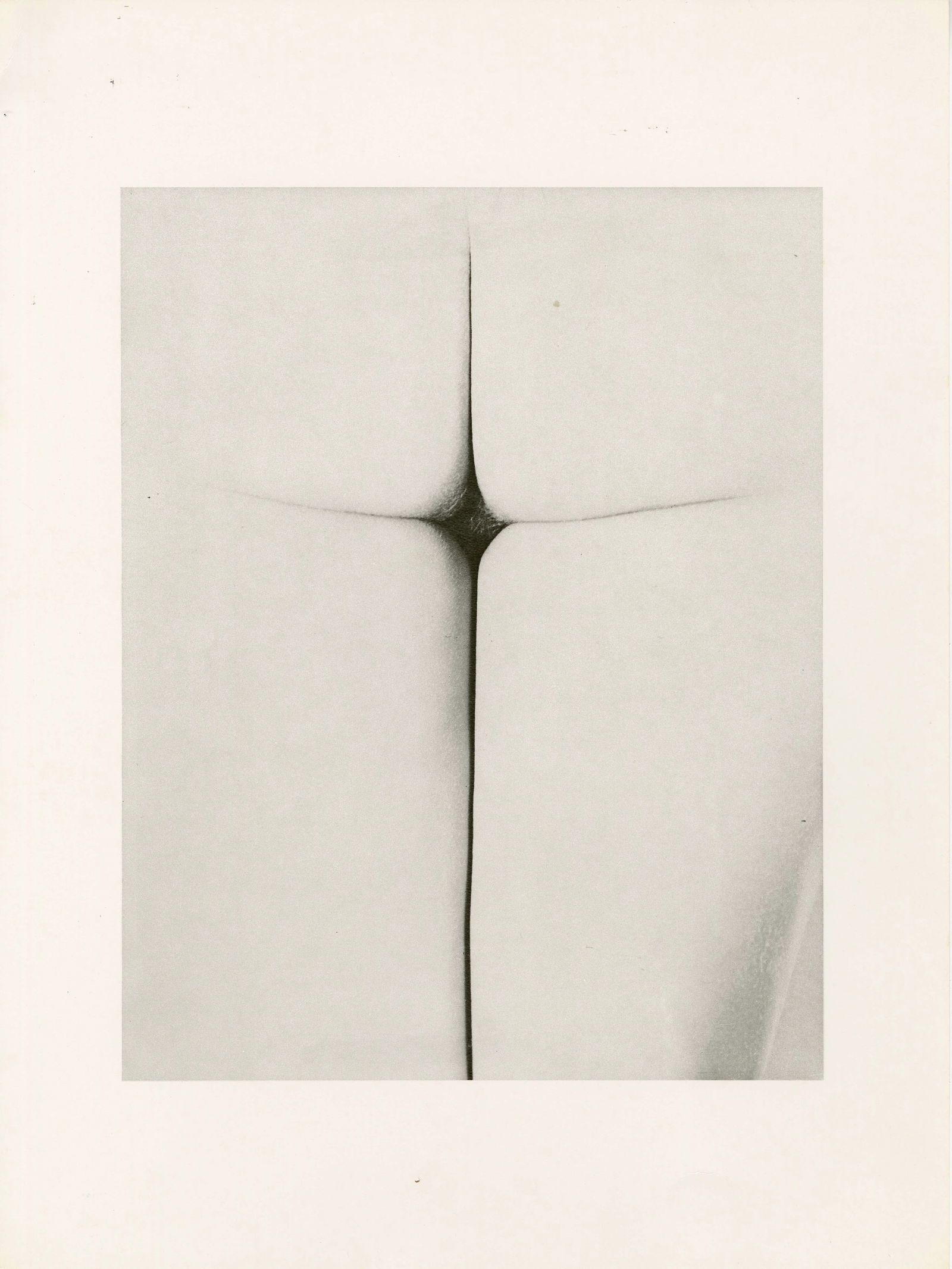ERWIN BLUMENFELD - In Hoc Signo Vinces - Original photogravure: Artist: Erwin Blumenfeld (German-American, 1897-1969). Title: "In Hoc Signo Vinces". Medium: Original photogravure. Date: Composed 1955. Printed later. Dimensions: Overall size: 15 3/4 x 11 1