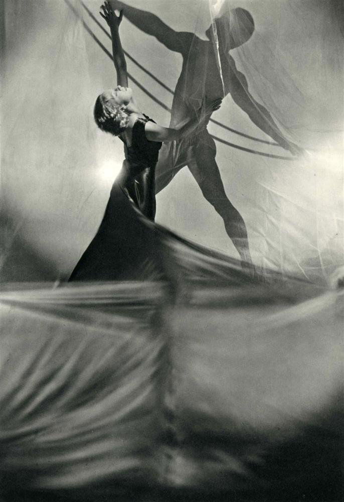 CECIL BEATON - Original vintage photogravure: Cecil Beaton (English, 1904 - 1980). "Tamara Geva in the Ballet 'Errante'". Original vintage photogravure. c1935. Printed 1935. Image size: 9 3/4 x 6 7/8 in. (248 x 175 mm). [23903] {R100}