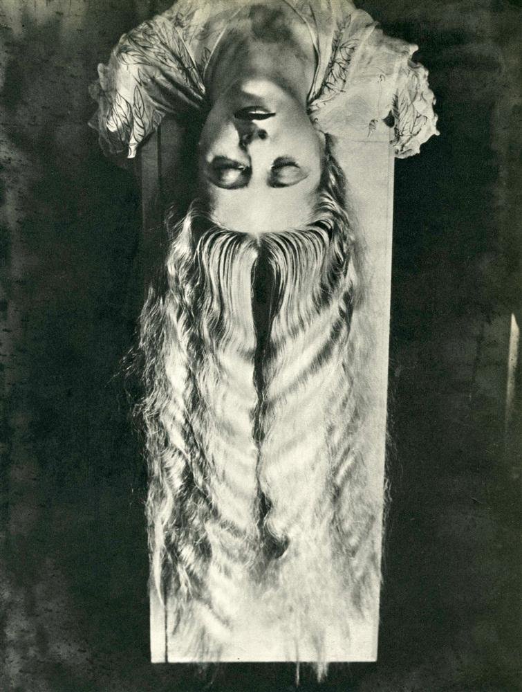 MAN RAY - Original vintage photogravure: Man Ray (American, 1890 - 1976). "Long Hair". Original vintage photogravure. 1929. Printed 1934. See: www.manraytrust.com, pg.17 . Image copyright © 2006 ADAGP/Man Ray Trust - Artists Rights Society 