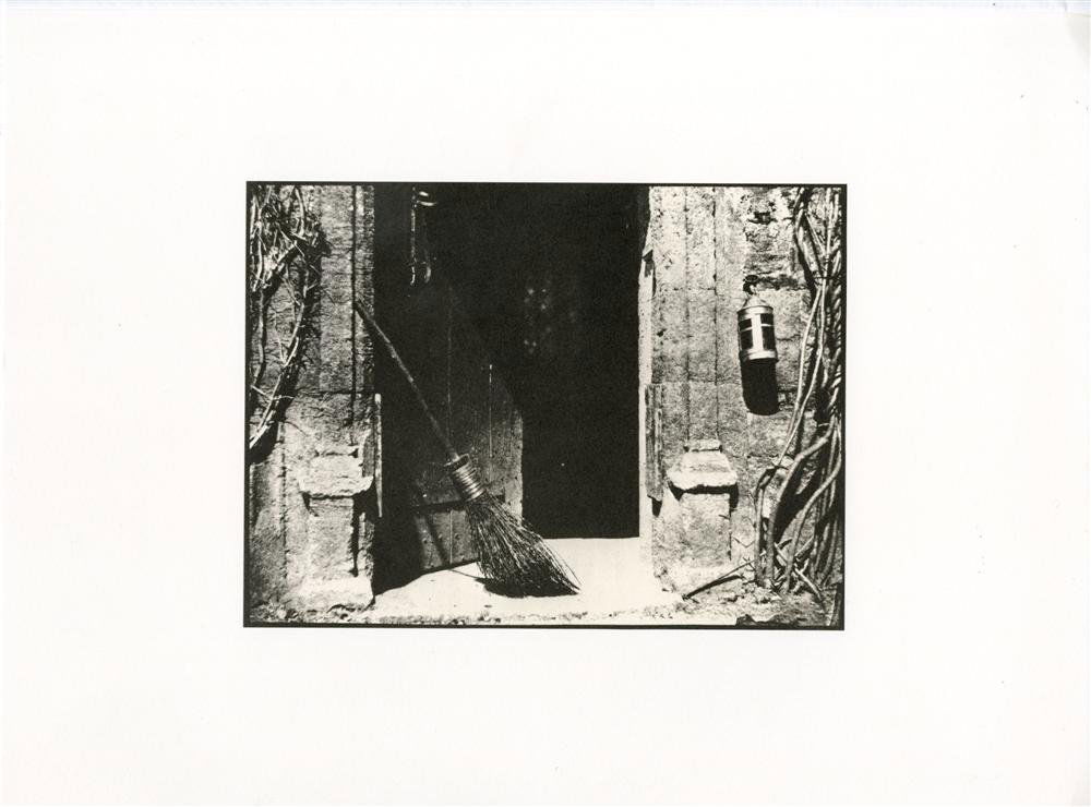 WILLIAM HENRY FOX TALBOT - Original photogravure: William Henry Fox Talbot (English, 1800-1877). "Open Door". Original photogravure. 1843. Printed later from the original photograph. Fine condition. Overall size: 11 13/16 x 15 1/2 in. (300 x 394 mm).