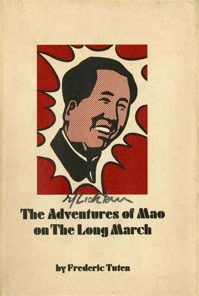 ROY LICHTENSTEIN - Color offset lithograph: Roy Lichtenstein (American, 1923-1997). "Mao". Color offset lithograph. 1971. Signed in pencil, lower middle. Edition of 7,500. White wove paper. The full sheet; untrimmed. Fine impression. Good condi