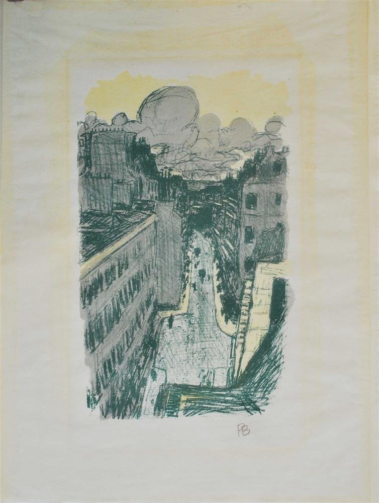 PIERRE BONNARD - Original color lithograph