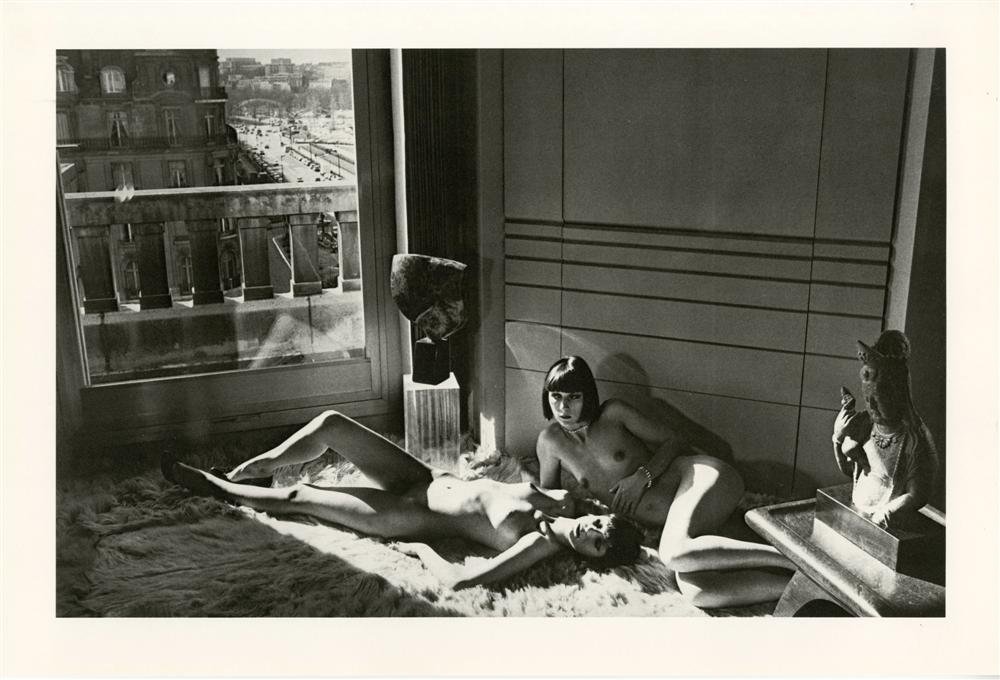 HELMUT NEWTON - Original vintage photolithograph