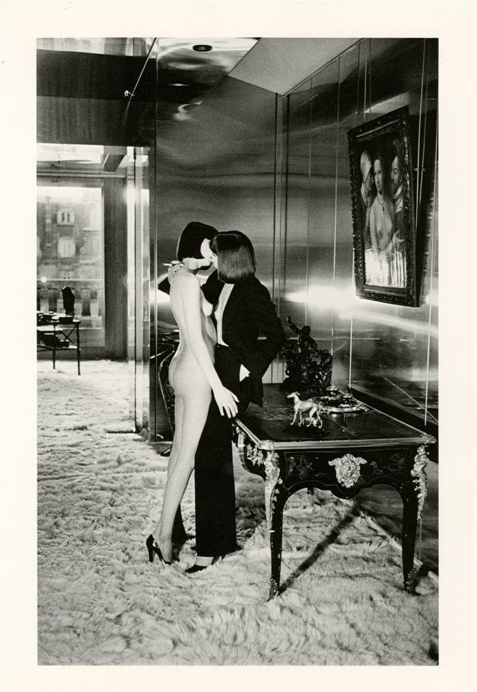 HELMUT NEWTON - Original vintage photolithograph