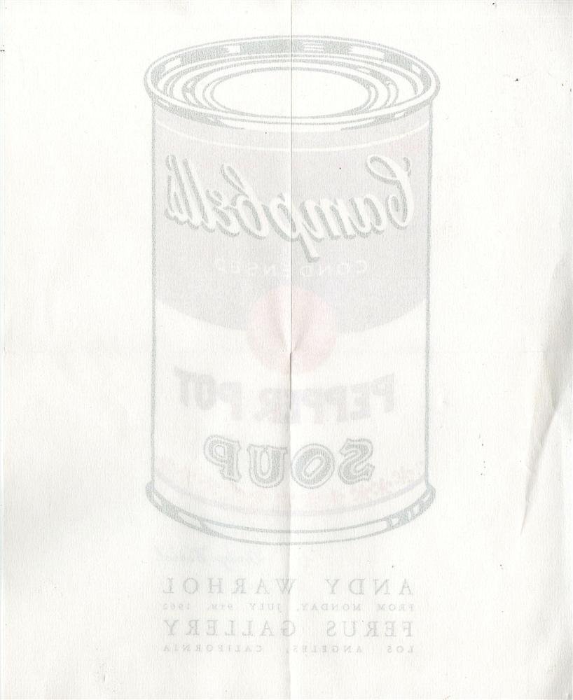 ANDY WARHOL - Original color offset lithograph pos - 2