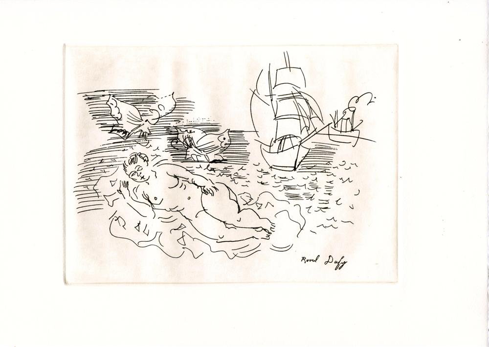 RAOUL DUFY - Etching - 2